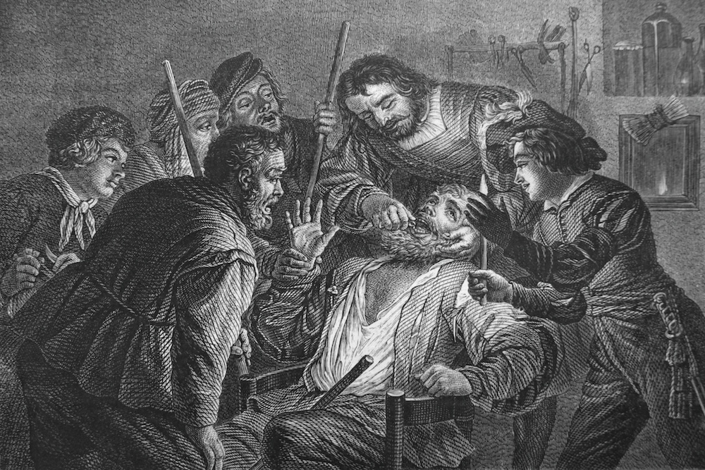 18th Century Dental Painting